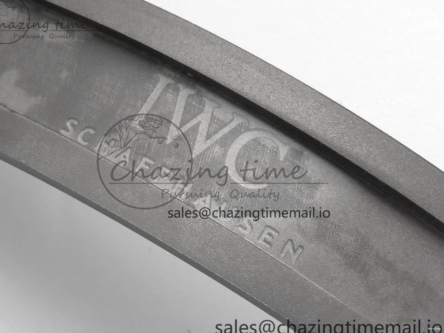 MIROTIME 0410 Affordable Big Pilot IW329703 M+F 1:1 Best Edition Black Dial on Black Nylon Strap MY 7004